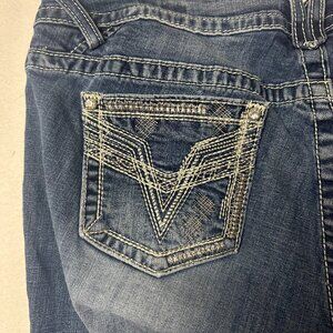 Vigoss The Chelsea Capri Jeans Plus Size 18  Stretch embroidered embellished